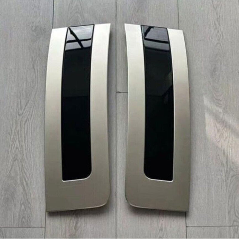 Grey&black Side Fender Vent Wing Cover Fit For 2023 2024 Range Rover L405