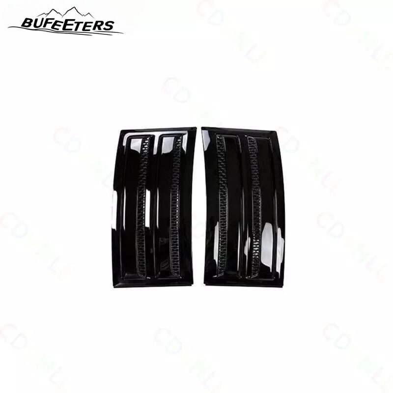 BUFEETERS Door Side Fender Vent Molding Cover Trim Fit For 2013-2022 Land Rover Range Rover Vogue L405,SVO Style,Gloss Black