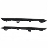 BUFEETERS  Front Bumper Radiator Upper Lower Grille Mount Bracket Fit For Toyota RAV4 2019-2020,Black
