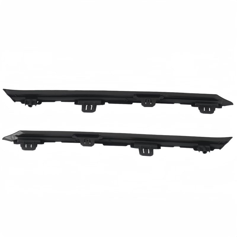 BUFEETERS  Front Bumper Radiator Upper Lower Grille Mount Bracket Fit For Toyota RAV4 2019-2020,Black
