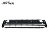 BUFEETERS  4PCS Front Bumper Upper Lower Grille Trim W/O Camera Hole Fit For 2016 2017 2018 2019 Lexus RX350 RX450h,Factory Style,Chrome&Black&Dark Gray
