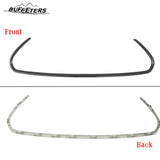 BUFEETERS Front Grille Molding Trim Cover Fit For 2020 2021 2022 2023 Toyota Highlander,Factory Style,Gloss Black