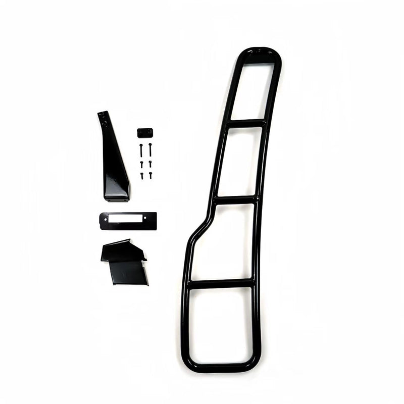 BUFEETERS  Black Rear Access Ladder Step Roof Rack Fit For 2020-2024  Land Rover Defender 90 110 130