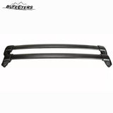 BUFEETERS 4Pcs Roof Rack Cross Bars + Side Rails Luggage Carrier Fit For 2012 2013 2014 2015 2016 Honda CRV CR-V,Factory Style,Black&Silver