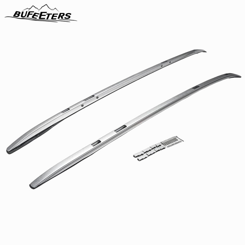 BUFEETERS Roof Rack Roof Rail Side Rails Luggage Fit For 2023 2024 Honda CRV CR-V,Factory Style,Silver