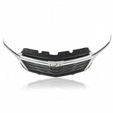 BUFEETERS  Front Bumper Upper Grille  Black W/Chrome Trim Fit For 2022 2023 Chevy Equinox