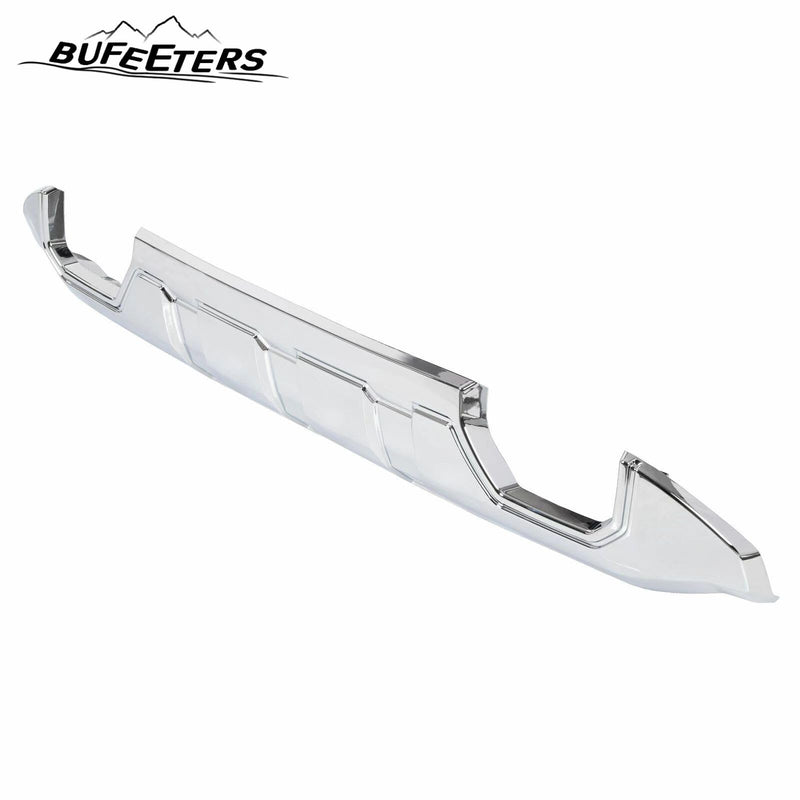 BUFEETERS Chrome Front Lower Bumper Valance Skid Plate Fit For 2016 2017 2018 2019 GMC Sierra 1500