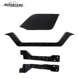 BUFEETERS 14PCS Front Upper Lower Grille Assembly Fog lights Kit Fit For 2017 2018 2019 2020 Nissan Rogue,Factory Style,Chrome&Black