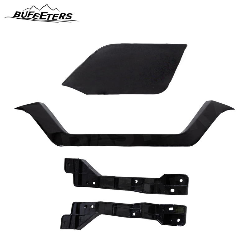 BUFEETERS 14PCS Front Upper Lower Grille Assembly Fog lights Kit Fit For 2017 2018 2019 2020 Nissan Rogue,Factory Style,Chrome&Black