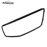 BUFEETERS   Front Bumper Upper Grille Outer Surround Frame Fit For 2017 2018 2019 2020 2021 2022 2023 Cadillac XT5,Factory Style,Gloss Black
