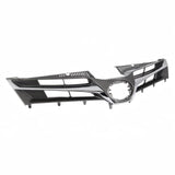 BUFEETERS Front Grille Fit For Toyota Sienna 2018 2019 2020  Chrome Shell with Painted Dark Gray Insert