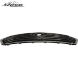 BUFEETERS    Front Bumper Grille With Camera Hole Fit For 2017 2018 2019 Hyundai Santa Fe XL,Horizontal Billet Style,Chrome&Gray