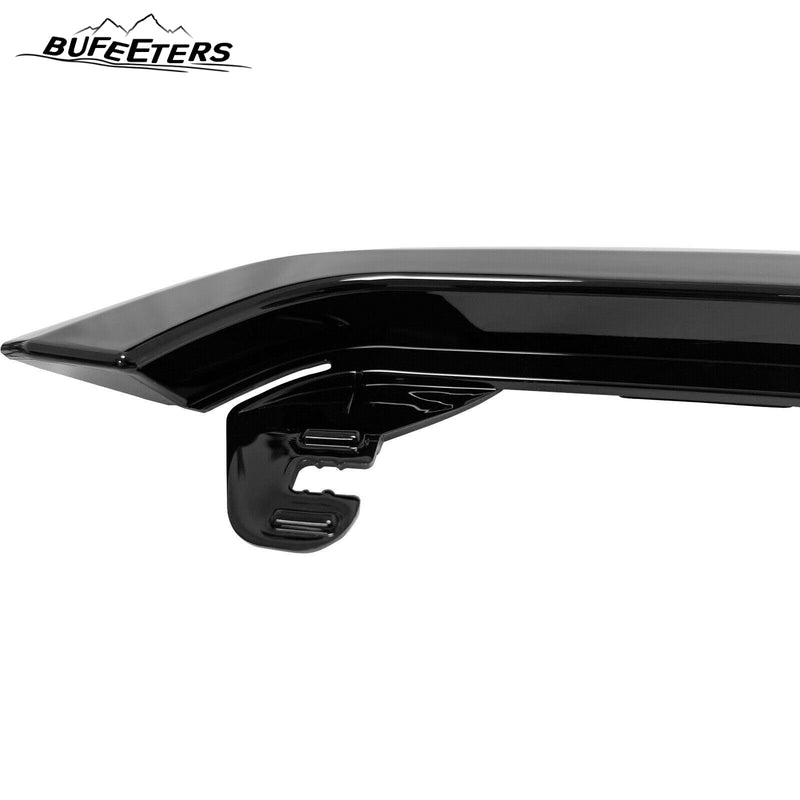 BUFEETERS  Front Bumper Upper Grille Fit For 2014 2015 2016 2017 2018 Subaru Forester,STI Style,Gloss Black