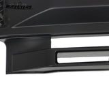 BUFEETERS Front Bumper Upper Grille Fit For 2017 2018 2019 F-250 F-350 Super Duty,XL Style,Matte Black