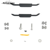 BUFEETERS Side Step Running Board Nerf Bar Fit For 2020 2021 2022 2023 Land Rover Defender 90 L663,Black