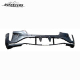 BUFEETERS  5Pcs Complete Front Bumper Grille Kit With Fog Lamp Cover Fit For 2020 2021 2022 2023 2024 Cadillac CT4,Factory Style,Chrome&Black