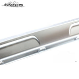 BUFEETERS   Front Grille Lower Molding Trim Fit For 2016 2017 2018 2019 Lexus RX350 RX450h,Factory Style,Matte Nickel Chrome