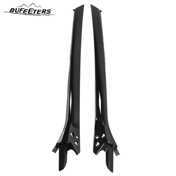 BUFEETERS Pair Windshield A Pillar Trim Molding Fit For 2013 2014 2015 2016 2017 2018 2019 2020 2021 Land Rover Range Rover Sport,Factory Style,Gloss Black