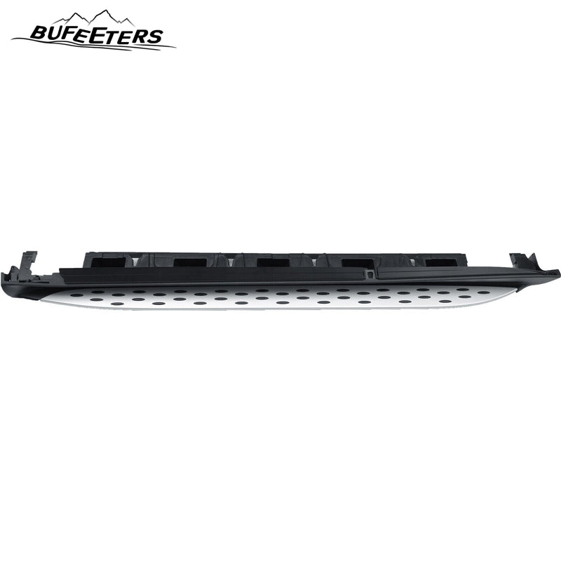 BUFEETERS  Side Step Running Board Nerf Bar Fit For 2012 2013 2014 2015 2016 2017 2018 Mercedes W166 ML GLE,Chrome&Silver