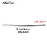 BUFEETERS Front Upper Chrome Grille Molding Trim Fit For 2011 2012 2013 2014 Ford Edge