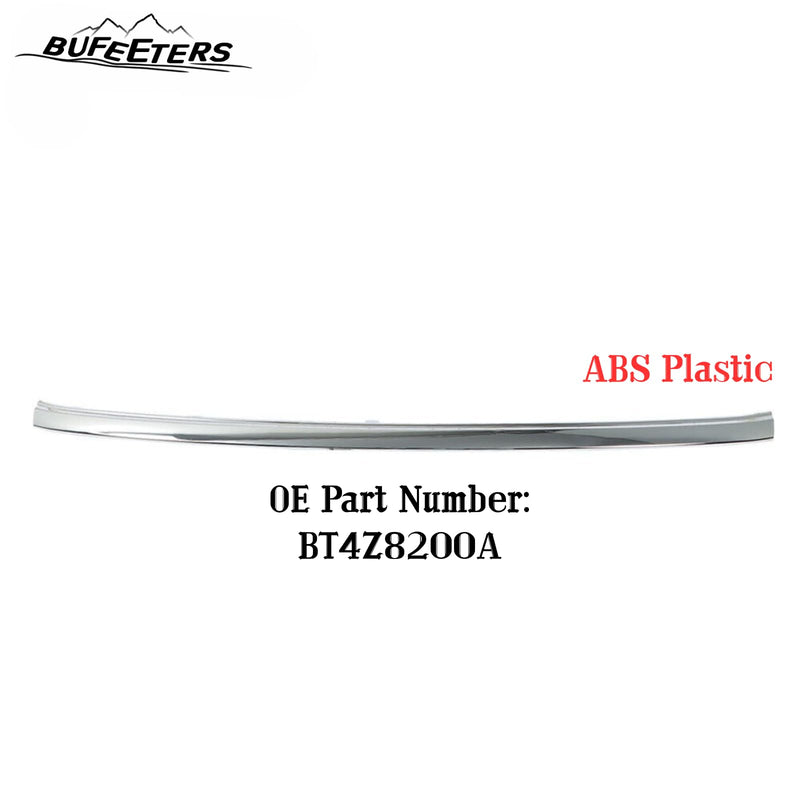 BUFEETERS Front Upper Chrome Grille Molding Trim Fit For 2011 2012 2013 2014 Ford Edge