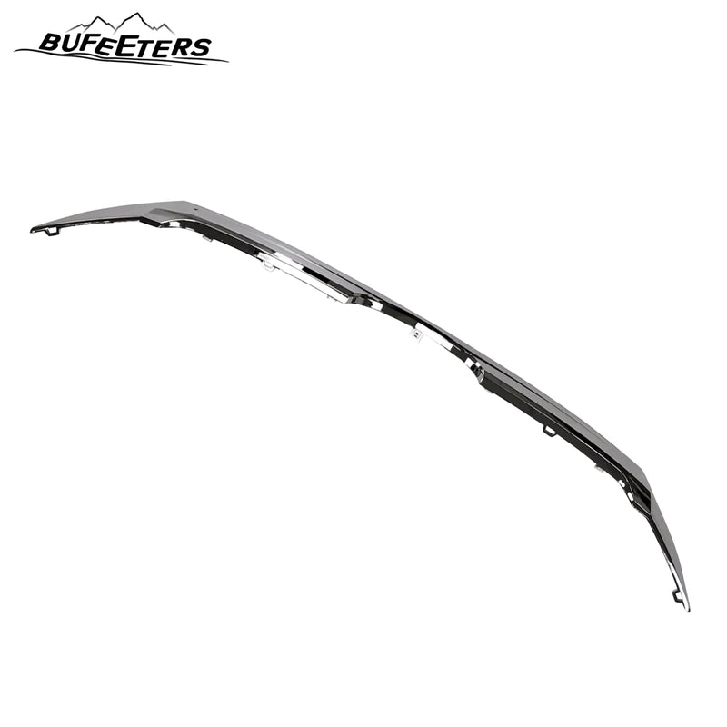 BUFEETERS Front Center Chrome Grille Trim Fit For 2011 2012 2013 2014 Ford Edge