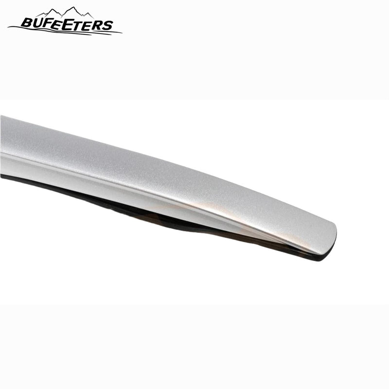 BUFEETERS   Roof Rack Side Rails Luggage Carrier Fit For 2017 2018 2019 2020 2021 2022 Honda CRV CR-V,OE Style,Silver