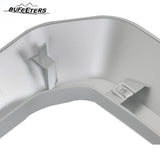 BUFEETERS Front Grille Outer Frame Suround Fit For 2019 2020 2021 GMC Sierra 1500,Factory Style,Matte Silver