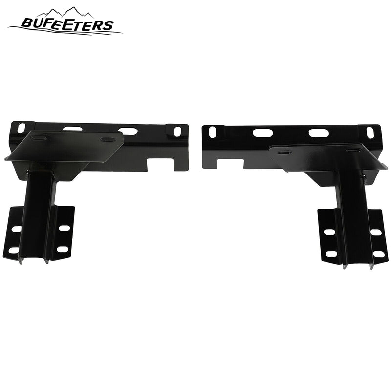 BUFEETERS  Side Step Running Board Nerf Bar Fit For 2006 2007 2008 2009 2010 2011 2012 2013 Land Rover Range Rover Sport,Black&Silver