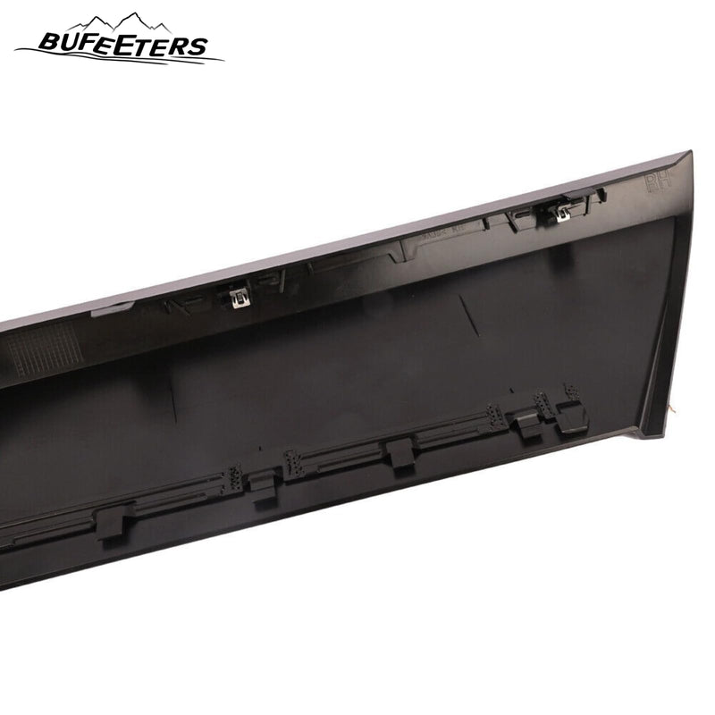 BUFEETERS D Pillar Molding Trim Rear Right Passenger Fit For 2013 2014 2015 2016 2017 2018 2019 2020 2021 Land Rover Range Rover L405,Factory Style,Gloss Black