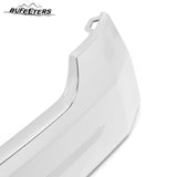 BUFEETERS 2PCS Front Upper & Center Grille Chrome Trim Fit For 2011 2012 2013 2014 Ford Edge,Factory Style,Chrome&Silver