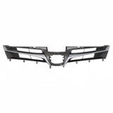 BUFEETERS Front Grille Fit For Toyota Sienna 2018 2019 2020  Chrome Shell with Painted Dark Gray Insert