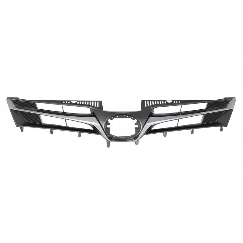 BUFEETERS Front Grille Fit For Toyota Sienna 2018 2019 2020  Chrome Shell with Painted Dark Gray Insert