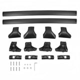 BUFEETERS  Pair Roof Rack Cross Bars Fit For 2020 2021 2022 Toyota Highlander XLE w/Side Rail,Black,165 lbs
