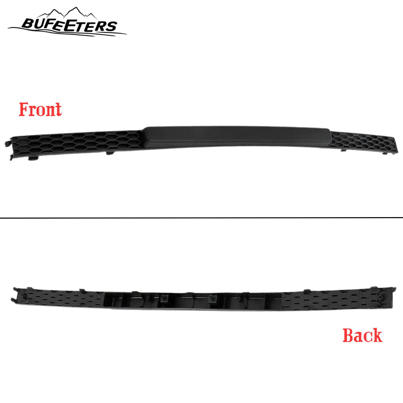 BUFEETERS    Front Upper Grille Fog Light Bezels Set Fit For 2013 2014 2015 2016 Hyundai Santa Fe Sport,
Horizontal Billet Style,Chrome&Black