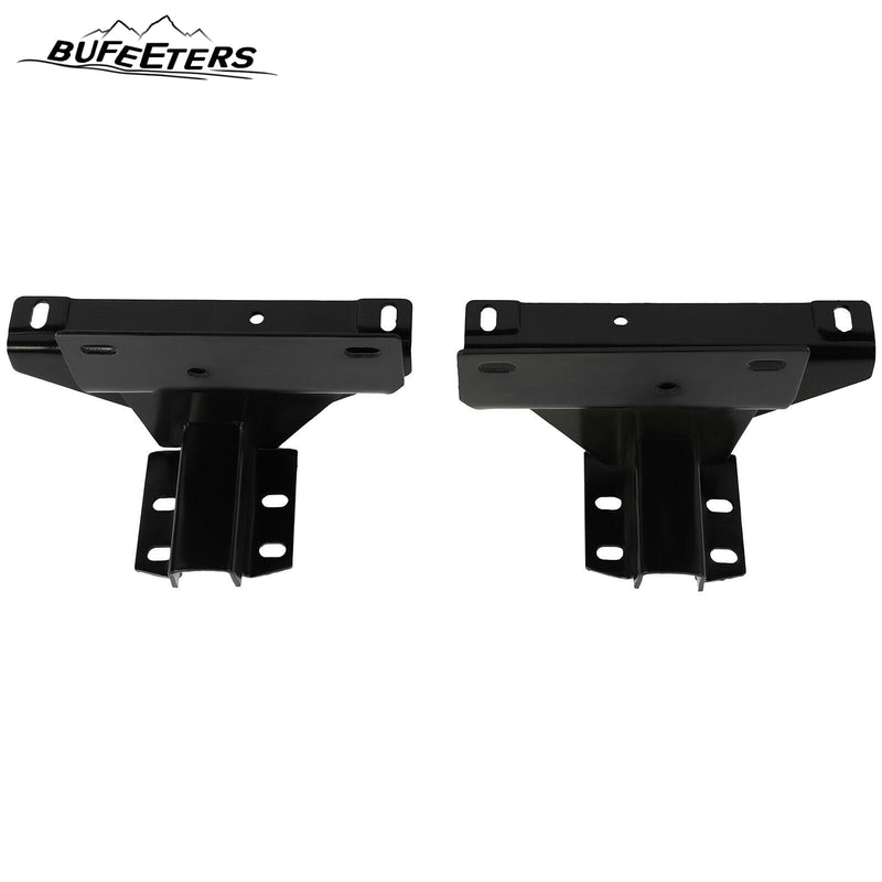BUFEETERS  Side Step Running Board Nerf Bar Fit For 2006 2007 2008 2009 2010 2011 2012 2013 Land Rover Range Rover Sport,Black&Silver