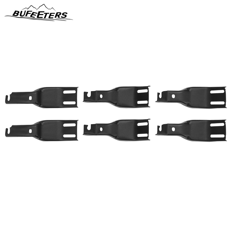 BUFEETERS Side Step Running Board Nerf Bar Fit For 2021 2022 2023 Ford Bronco 4-Door,Black