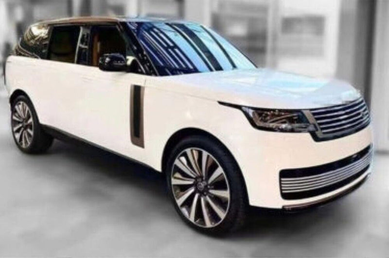 Grey&black Side Fender Vent Wing Cover Fit For 2023 2024 Range Rover L405