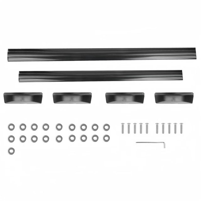 BUFEETERS   Pair Roof Rack Cross Bar Aluminum Alloy Luggage Carrier Fit For 2002 2003 2004 2005 2006 Honda CRV CR-V,Black