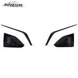 BUFEETERS  7PCS Front Bumper Grille Fog Light Cover Black Molding Fit For 2023 2024 Nissan Altima SR,Factory Style,Gloss Black