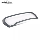 BUFEETERS Front Grille Outer Frame Suround Fit For 2019 2020 2021 GMC Sierra 1500,Factory Style,Matte Black