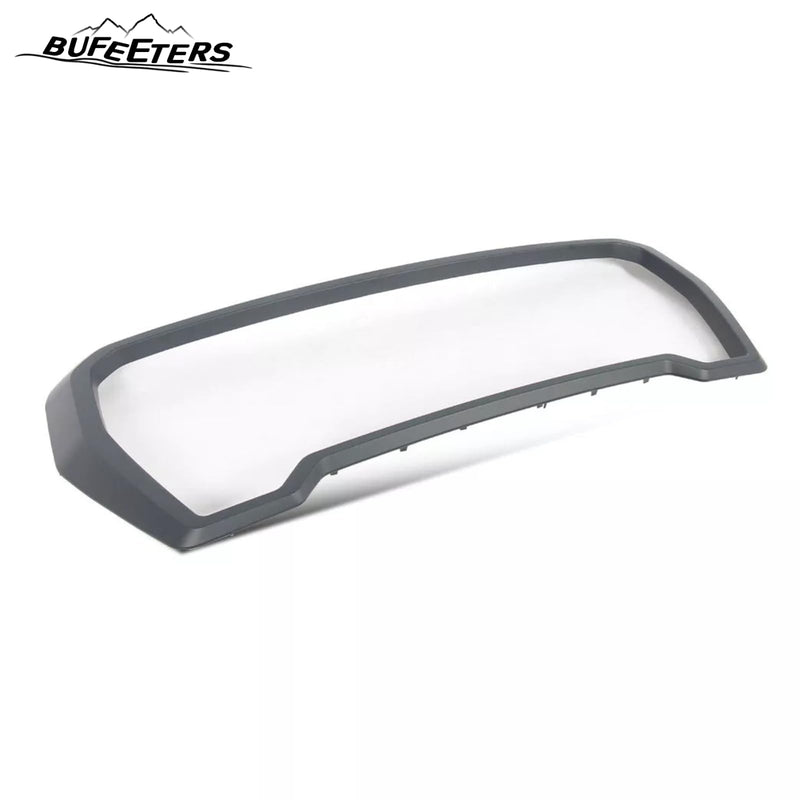 BUFEETERS Front Grille Outer Frame Suround Fit For 2019 2020 2021 GMC Sierra 1500,Factory Style,Matte Black