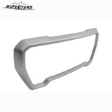 BUFEETERS Front Grille Outer Frame Suround Fit For 2019 2020 2021 GMC Sierra 1500,Factory Style,Chrome