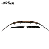 BUFEETERS Front Bumper Upper Grille Chrome Molding Fit For 2021 2022 2023 Honda Odyssey
