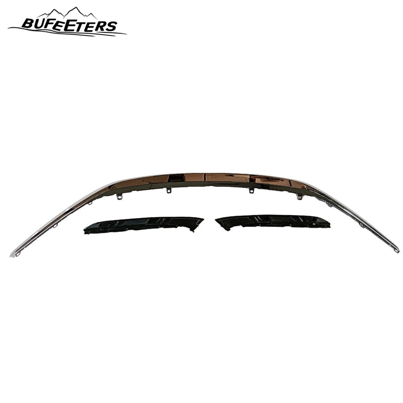 BUFEETERS Front Bumper Upper Grille Chrome Molding Fit For 2021 2022 2023 Honda Odyssey
