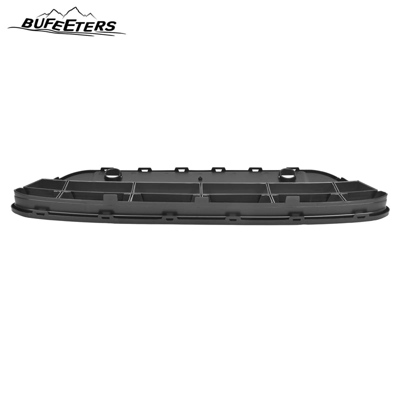 BUFEETERS Front Bumper Lower Grille Fit For 2010 2011 2013 Ford Transit Connect,Horizontal Billet Style,Black
