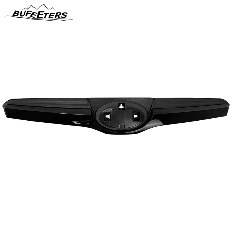 BUFEETERS  Front Bumper Upper Grille Fit For 2014 2015 2016 2017 2018 Subaru Forester,STI Style,Gloss Black