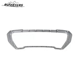 BUFEETERS Front Grille Outer Frame Suround Fit For 2019 2020 2021 GMC Sierra 1500,Factory Style,Chrome