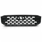 BUFEETERS   Front Bumper Upper Grille Fit For 2021 2022 2023 Hyundai Santa Fe,Honeycomb Mesh Style,Black&Chrome