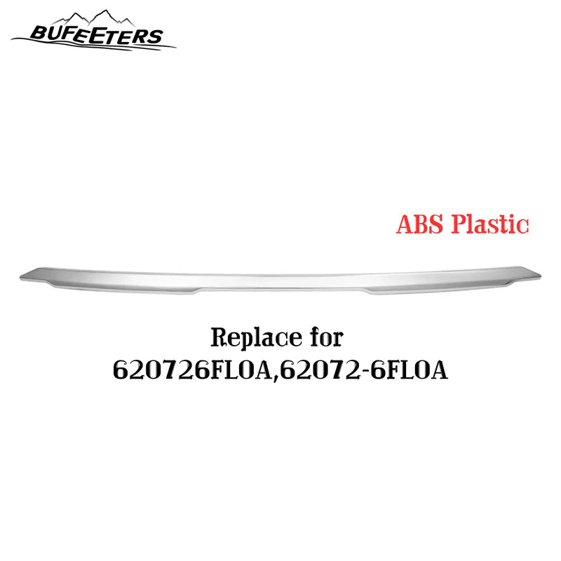 BUFEETERS Front Bumper Lower Grille Chrome Molding Trim Fit For 2017 2018 2019 2020 Nissan Rogue